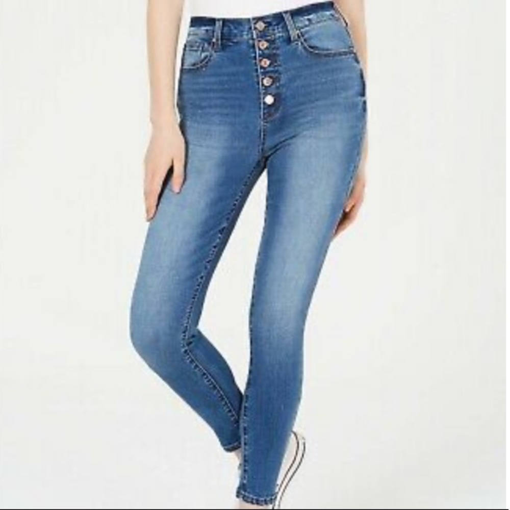 Celebrity Pink High-Rise Ankle Skinny Jeans